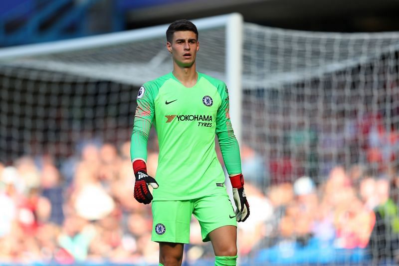 Kepa Arrizabalaga endured a torrid season at Chelsea